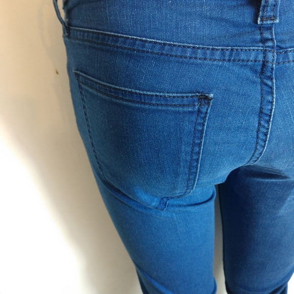Current/Elliot Slim Boot Jeans in National Blue - Picture 7 of 12